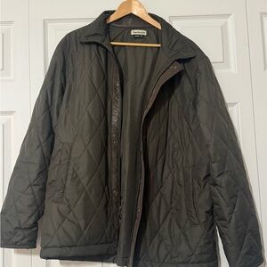 Tom Beckbe Olive Quilted Jacket